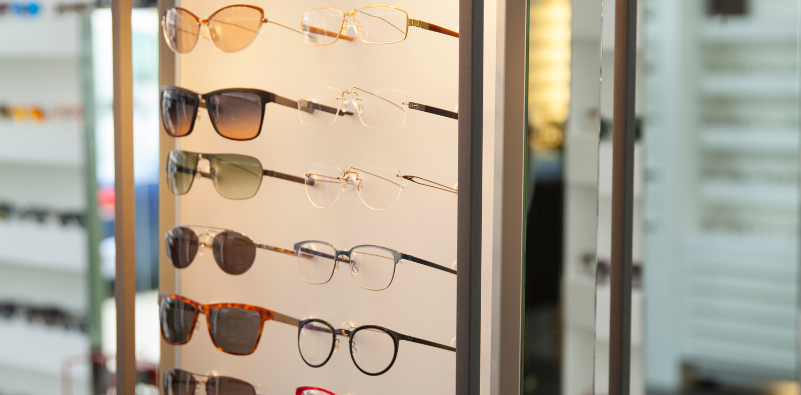 wide range of sunglasses